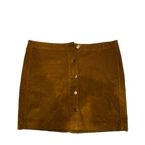 Toad and co corduroy mini skirt